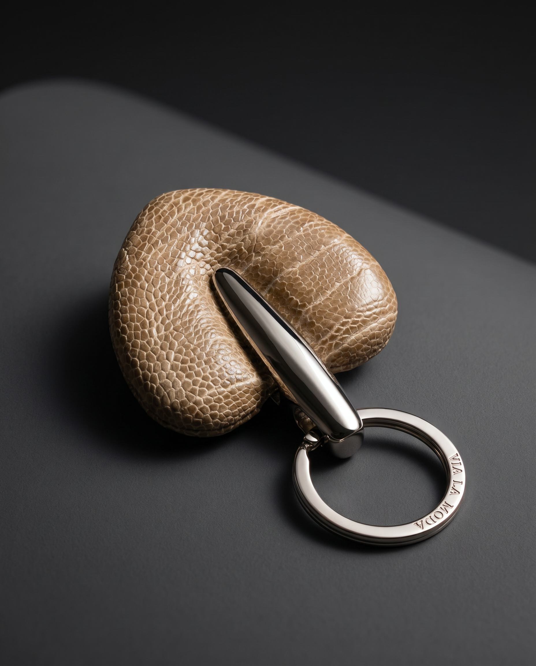 Heart Shaped Keyring - Ost Leg Pepper