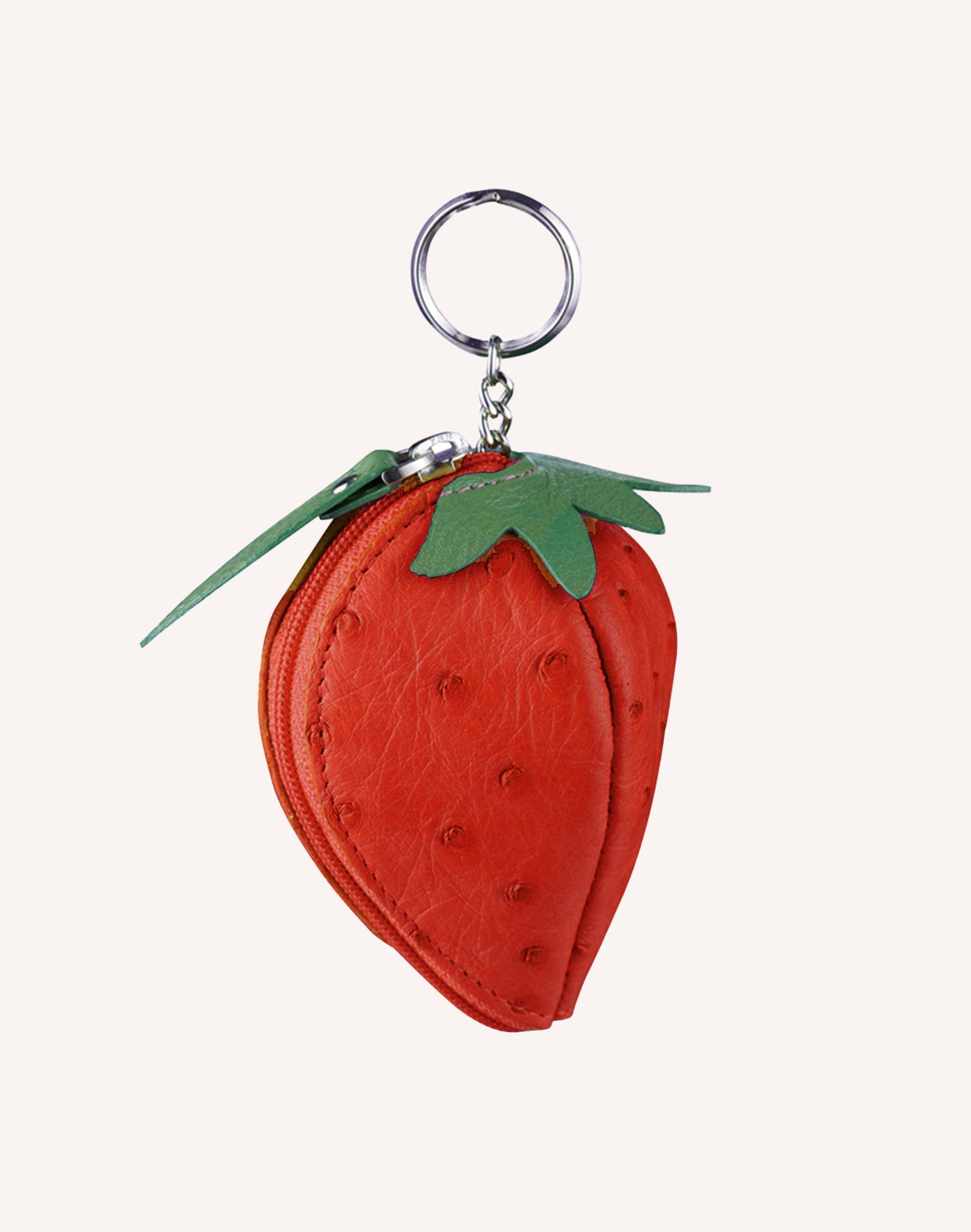 Large Strawberry Coin Pouch - Ost Quill