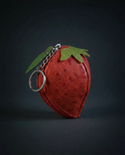 Large Strawberry Coin Pouch - Ost Quill